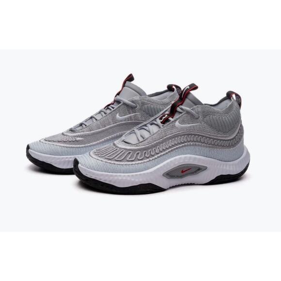 Nike Cosmic Unity 3 Varsity Red Pure Platinum Silver Basketball Shoes Men\'s 13 main image 3